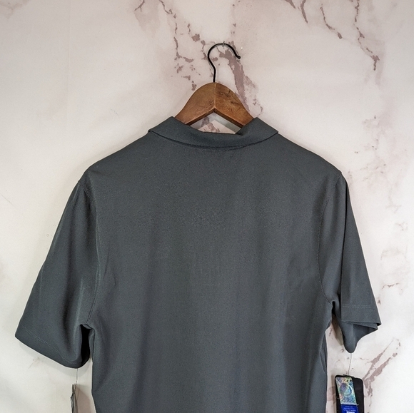 Washington State Cougars Shirt Men Small Polo Gray Short Sleeve Nike Dri Fit WSU - Picture 6 of 11